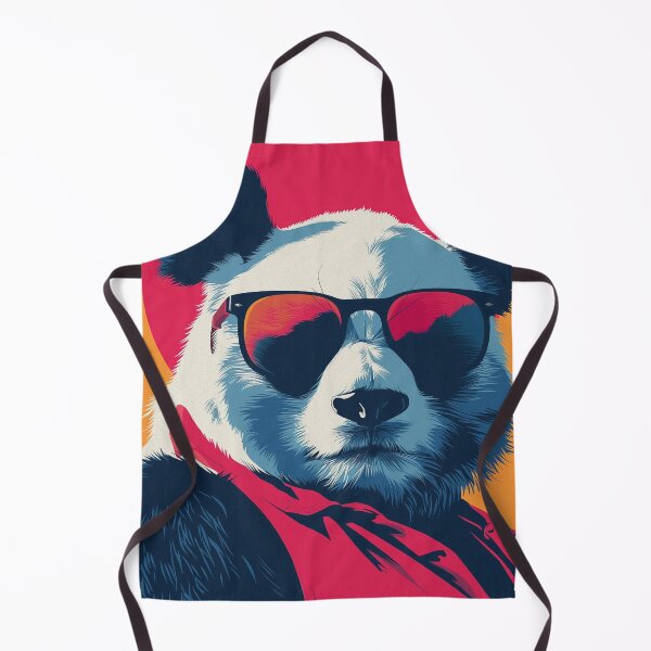 Item preview, Cool Panda – Retro Pop Art Vibes designed and sold by djovan.