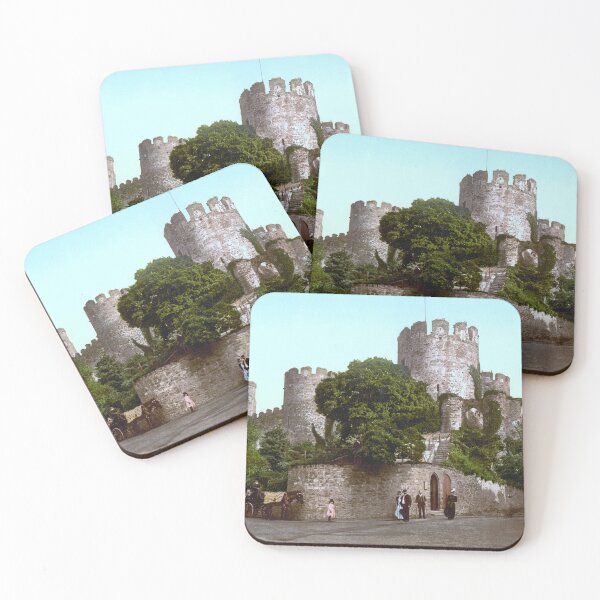 Item preview, Visiting Conwy Castle designed and sold by 19th Century in Color.