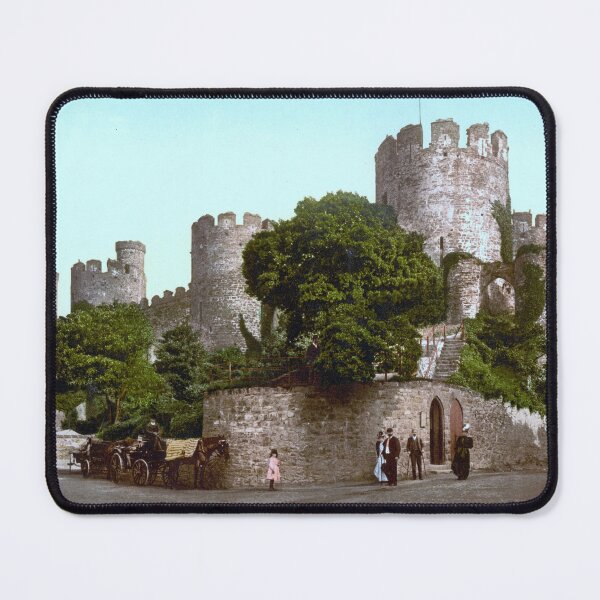 Item preview, Visiting Conwy Castle designed and sold by 19th Century in Color.