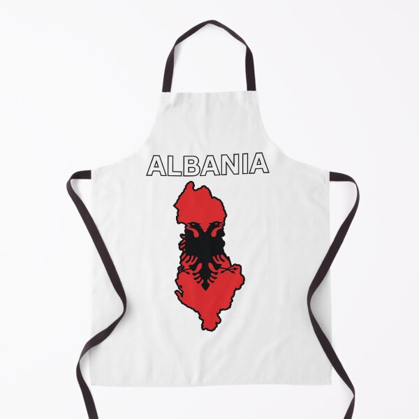 Item preview, Albania Flag Map Design designed and sold by atomstartup.