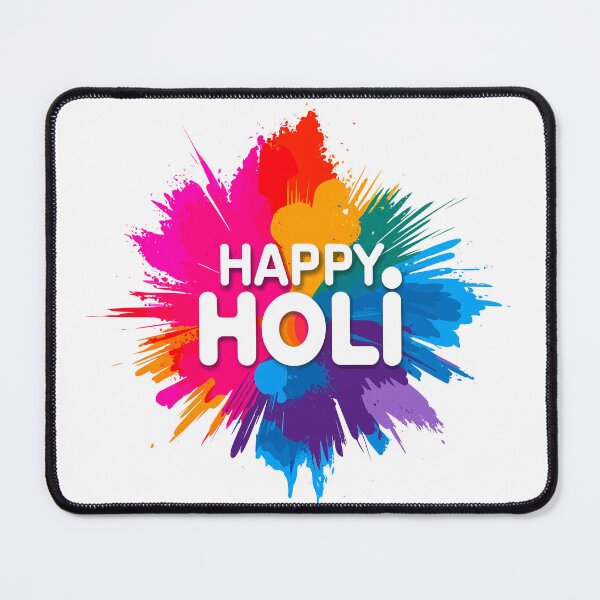 Artikelvorschau, Glücklicher Holi entworfen und verkauft von Angry Swan Designs.