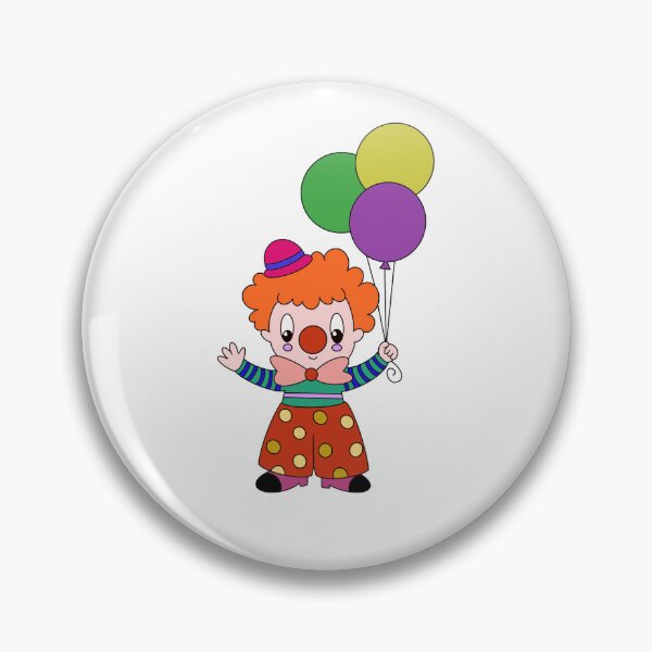 Item preview, clown kids stickers designed and sold by marialetiziaa.