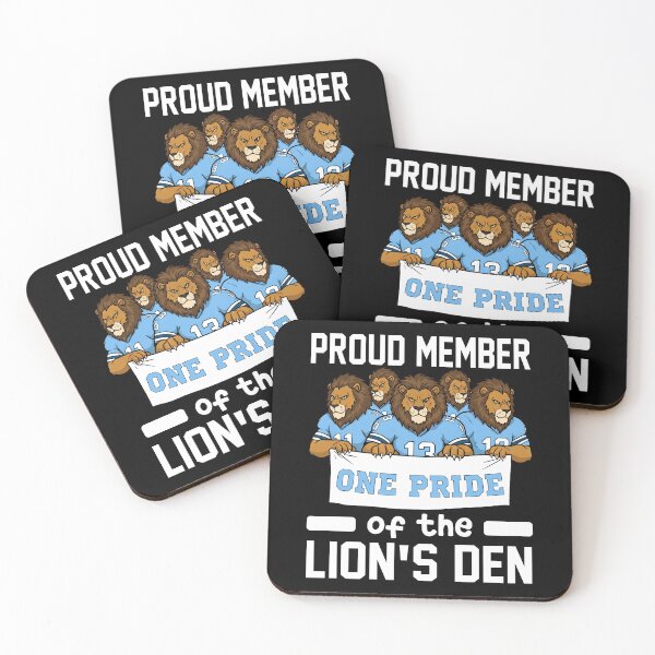 Item preview, PROUD MEMBER OF THE LION'S DEN - LIONS FOOTBALL GIFT designed and sold by KEF Custom.