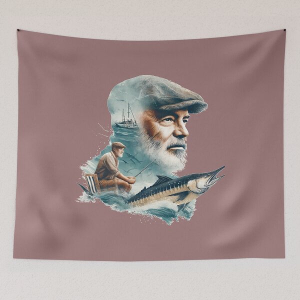Item preview, The Old Man and the Sea designed and sold by painterfrank.