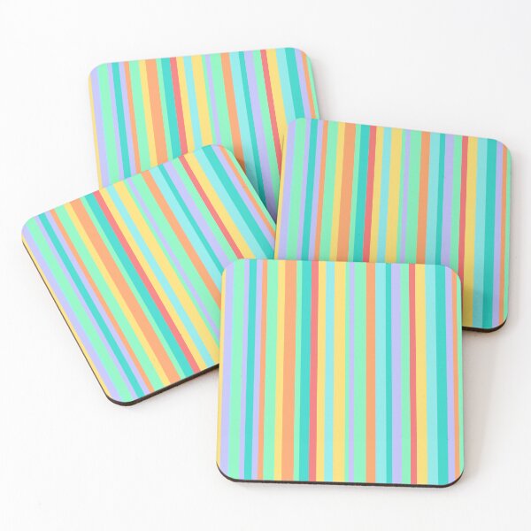 Item preview, Rainbow Multicolored Vertical Stripe Pattern designed and sold by fontspree.