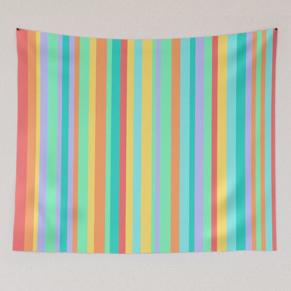Item preview, Rainbow Multicolored Vertical Stripe Pattern designed and sold by fontspree.