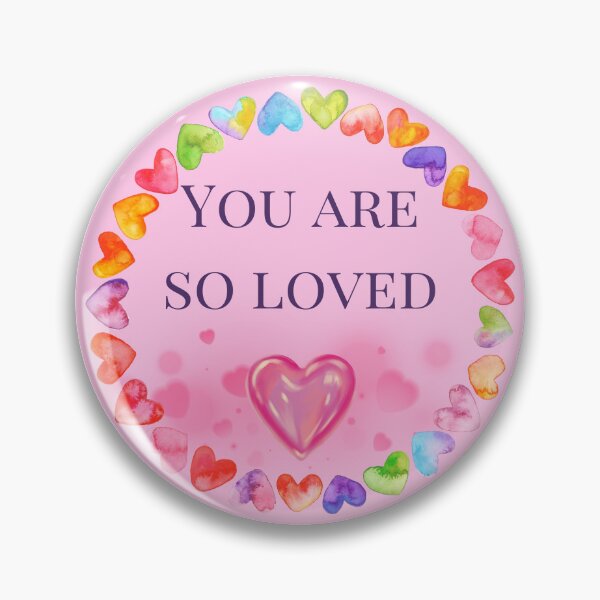 Item preview, Cute you are so loved sticker  designed and sold by ClickATee Store .