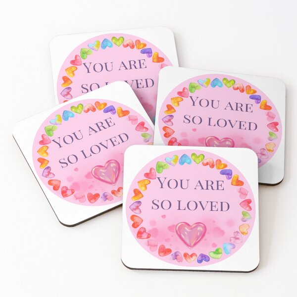 Item preview, Cute you are so loved sticker  designed and sold by ClickATee Store .