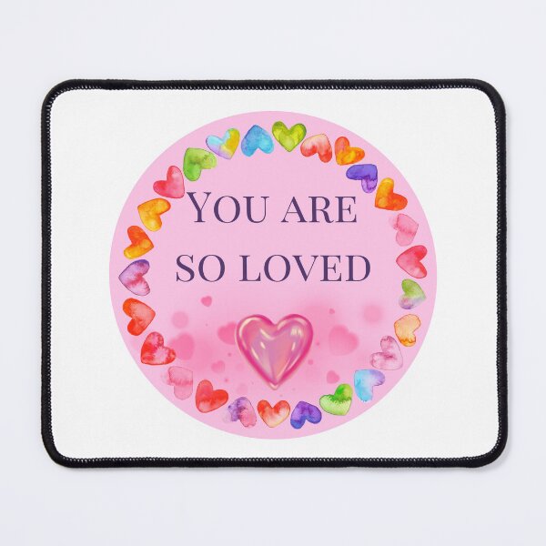 Item preview, Cute you are so loved sticker designed and sold by ClickATee Store .