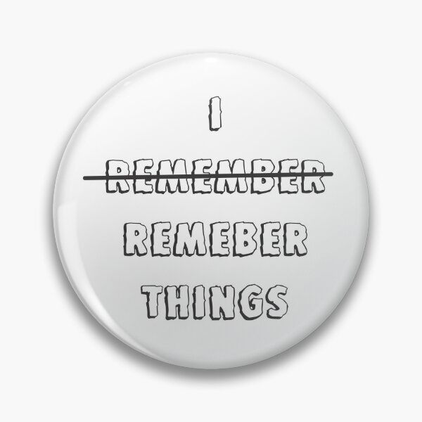 Item preview, I Remember Things designed and sold by lawsonlee.