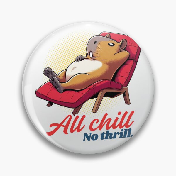 Item preview, All Chill, No Thrill designed and sold by fabledesigncompany.