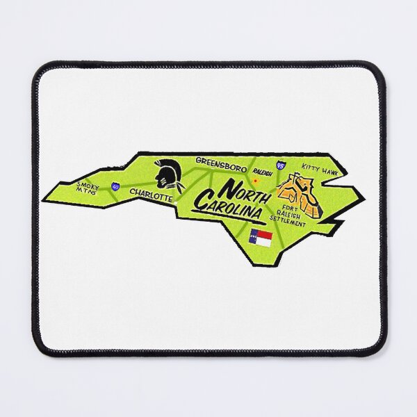 Item preview, North Carolina Tourist Map designed and sold by Havocgirl.