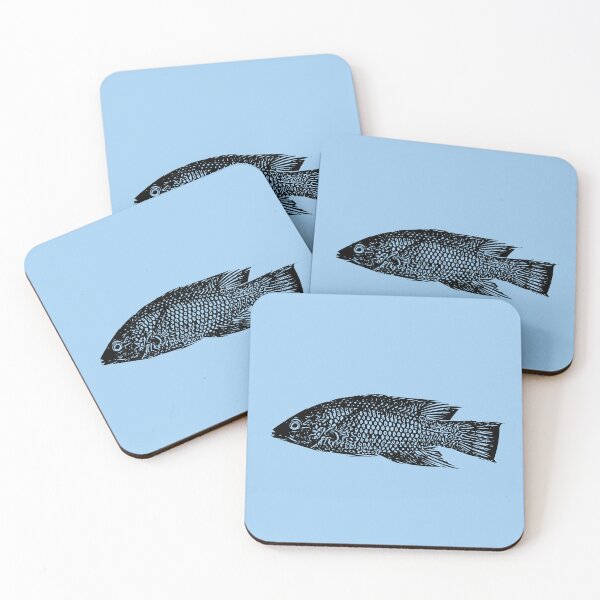Item preview, Spanish Hogfish Black Design  designed and sold by designsasstultd.