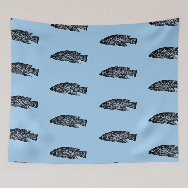 Item preview, Spanish Hogfish Black Design  designed and sold by designsasstultd.