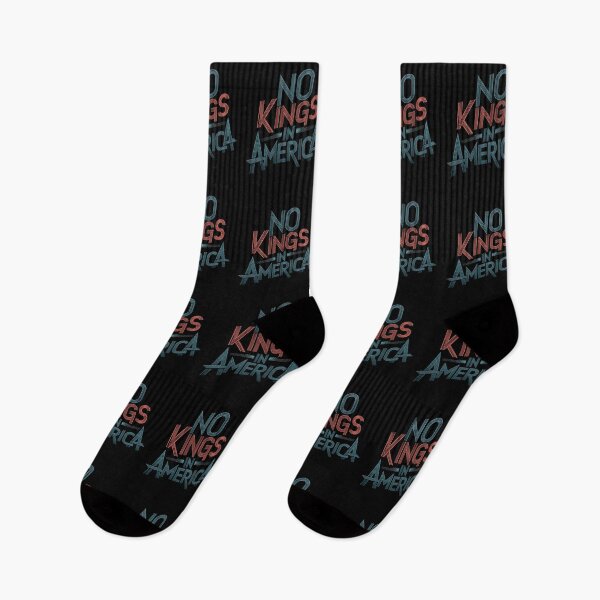 Item preview, No Kings In America - This bold gift is perfect for free thinkers, patriots, and defenders of democracy who want to express their values and opposition to monarchy. designed and sold by ZyziowskyArt.