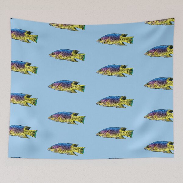 Item preview, Spanish Hogfish Black Alternate Design  designed and sold by designsasstultd.