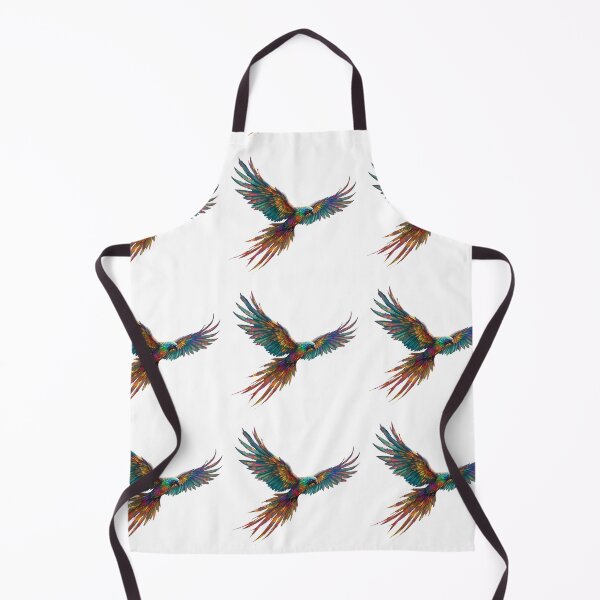 Item preview, Bird Blue parrot macaw flying, parrot design designed and sold by Coolparrotgirl.