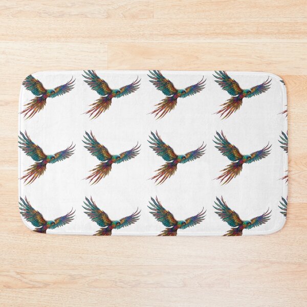 Item preview, Bird Blue parrot macaw flying, parrot design designed and sold by Coolparrotgirl.
