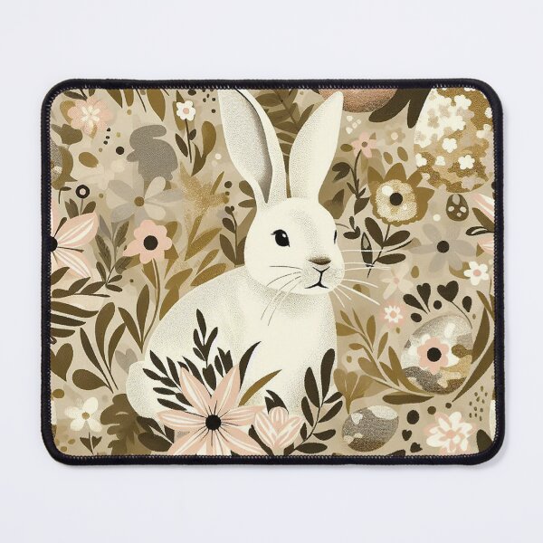 Item preview, White Rabbit Amidst Blossoms designed and sold by zzz888.