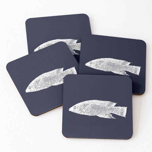 Item preview, Spanish Hogfish White Design  designed and sold by designsasstultd.
