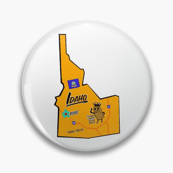 Item preview, Idaho Tourist Map designed and sold by Havocgirl.