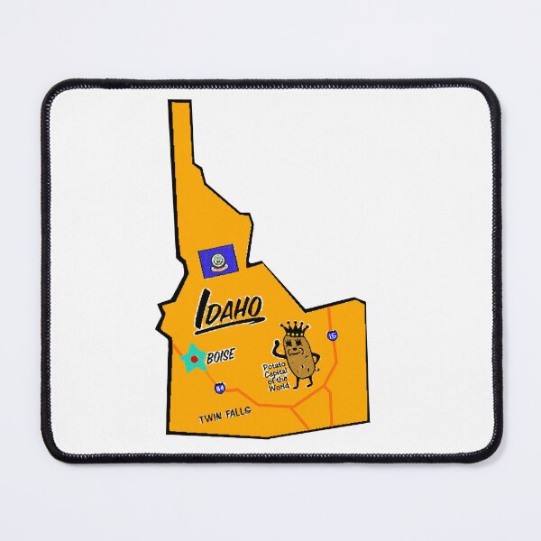 Item preview, Idaho Tourist Map designed and sold by Havocgirl.