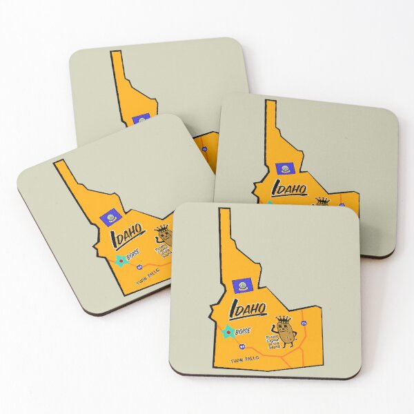 Item preview, Idaho Tourist Map designed and sold by Havocgirl.