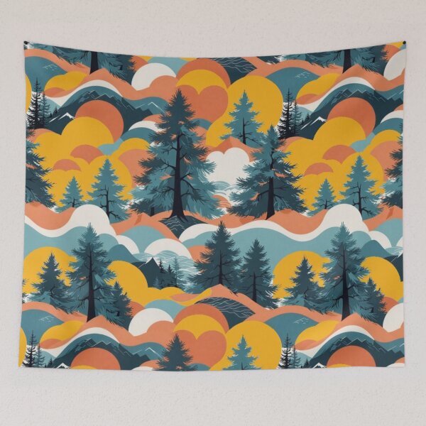 Item preview, Cedar Hills Seamless Pattern designed and sold by joeycastaneda.