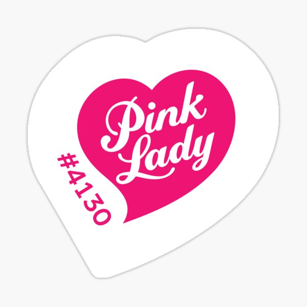 Vista previa del artículo con la obra «Logotipo de Pink Lady #4130», diseñado y vendido por RubenCRM.