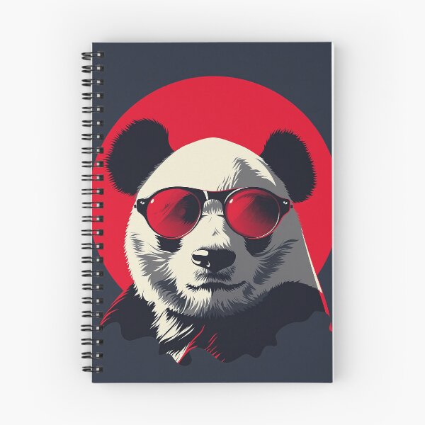 Item preview, Panda im Retro-Stil – Cool & Minimalistisch designed and sold by djovan.