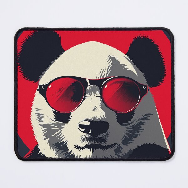 Item preview, Panda im Retro-Stil – Cool & Minimalistisch designed and sold by djovan.