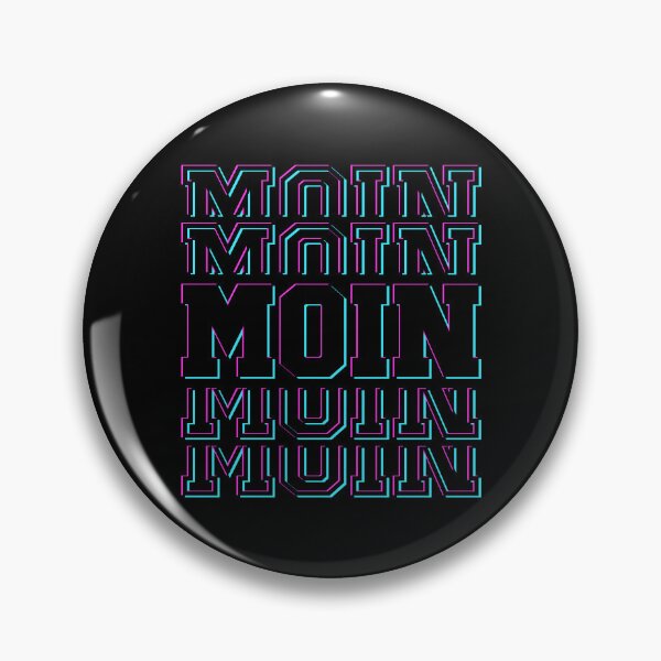 Item preview, MOIN T-Shirt | Glitch Artwork | Nordic Gifts | East Frisian designed and sold by SpecialtiesShop.