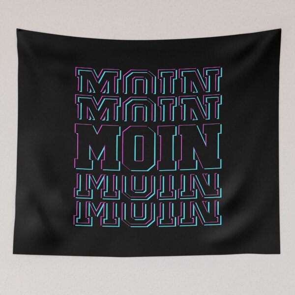 Item preview, MOIN T-Shirt | Glitch Artwork | Nordic Gifts | East Frisian designed and sold by SpecialtiesShop.