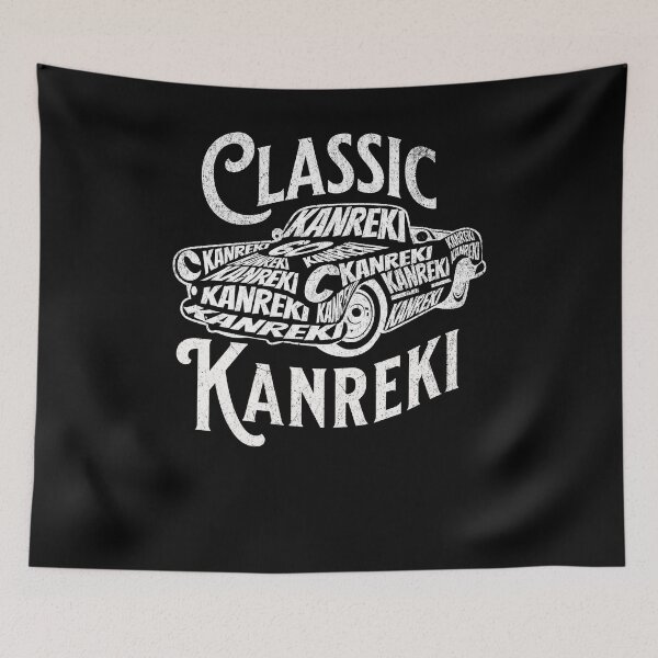 Item preview, Classic Kanreki Japanese 60th birthday 還暦 Classic Car Wordbubble designed and sold by TheTrendsDesk.