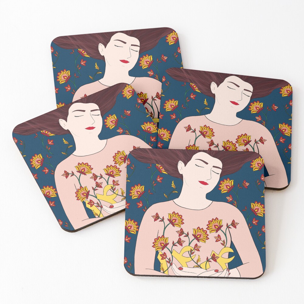 Item preview, Coasters (Set of 4) designed and sold by Roshi-R.
