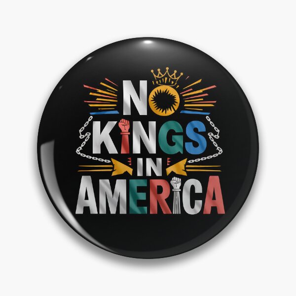Item preview, No Kings In America - This bold gift is perfect for free thinkers, patriots, and defenders of democracy who want to express their values and opposition to monarchy. designed and sold by ZyziowskyArt.
