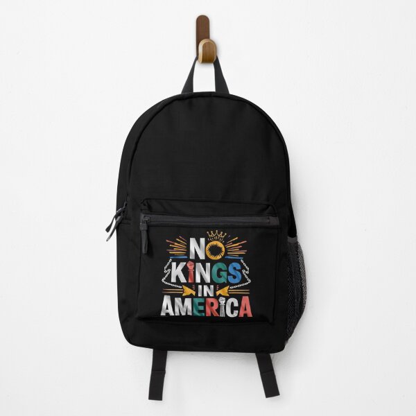 Item preview, No Kings In America - This bold gift is perfect for free thinkers, patriots, and defenders of democracy who want to express their values and opposition to monarchy. designed and sold by ZyziowskyArt.