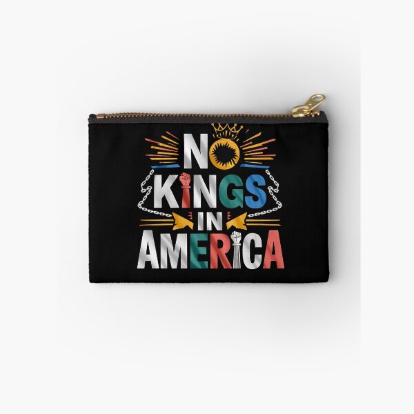 Item preview, No Kings In America - This bold gift is perfect for free thinkers, patriots, and defenders of democracy who want to express their values and opposition to monarchy. designed and sold by ZyziowskyArt.