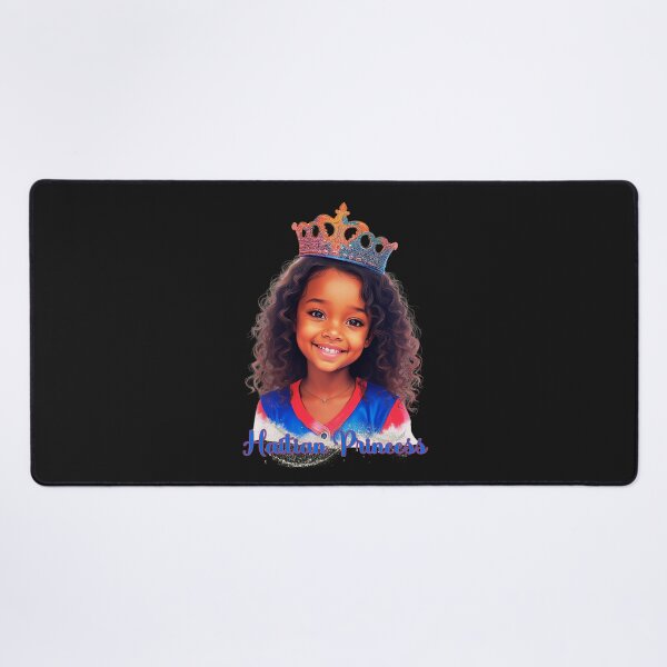 Item preview, Haitian Princess: Beautiful Crowned Girl In Haitian Colors designed and sold by elynne9.