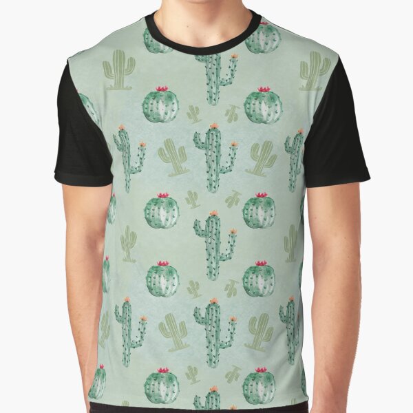 Item preview, watercolor cactus pattern designed and sold by MamaHome.