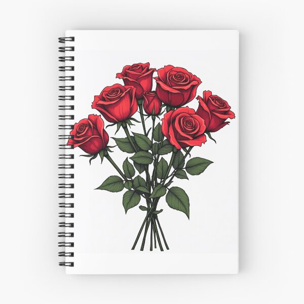 Item preview, passionate love, red roses designed and sold by SenseBox.