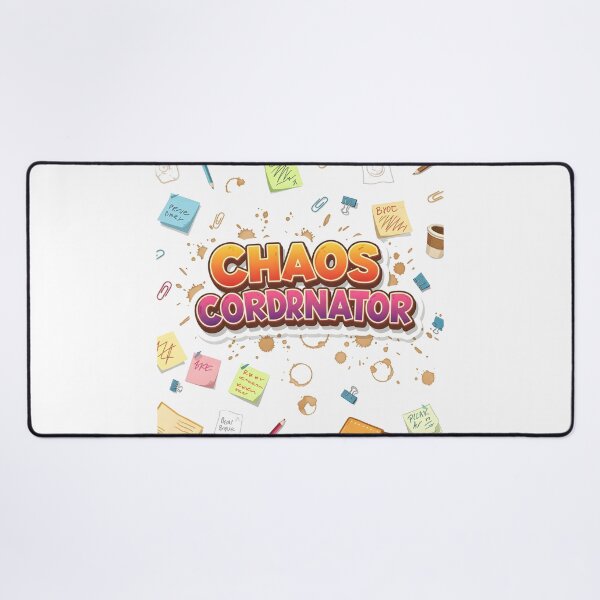 Item preview, Bold Typography 'Chaos Coordinator' with Playful Office Theme designed and sold by Hooodify.