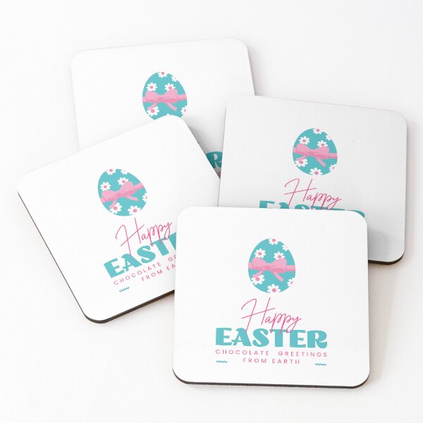 Item preview, Happy Easter. Chocolate Greetings from Earth, Unique designed and sold by villacreativa.