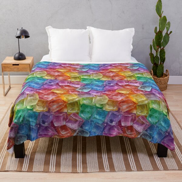 Item preview, Rainbow ice cubes designed and sold by DigitaICraft.
