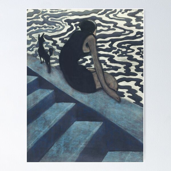 Item preview, Léon Spilliaert - La Baigneuse 1910 designed and sold by Onodera.