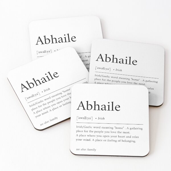 Item preview, Abhaile Definition designed and sold by Alberto Dominguez.