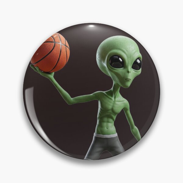 Item preview, Alien play basketball designed and sold by ThirtyNumber.