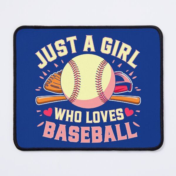 Item preview, Just A Girl Who Loves Baseball designed and sold by DBM Photo Art 1.