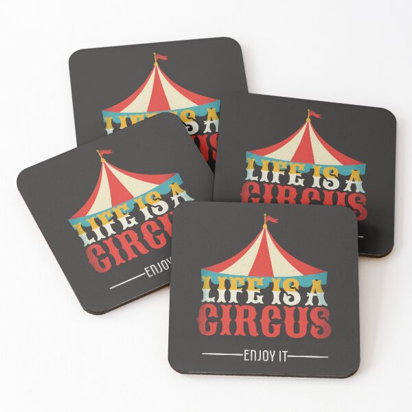 Item preview, Life Is A Circus Shirt, Vintage Carnival Tee, Fun Circus Tent Graphic, Retro Clown Aesthetic, Whimsical Festival Gift designed and sold by Gawii.