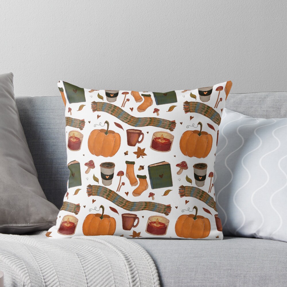 Item preview, Throw Pillow designed and sold by Riddlestiltskin.